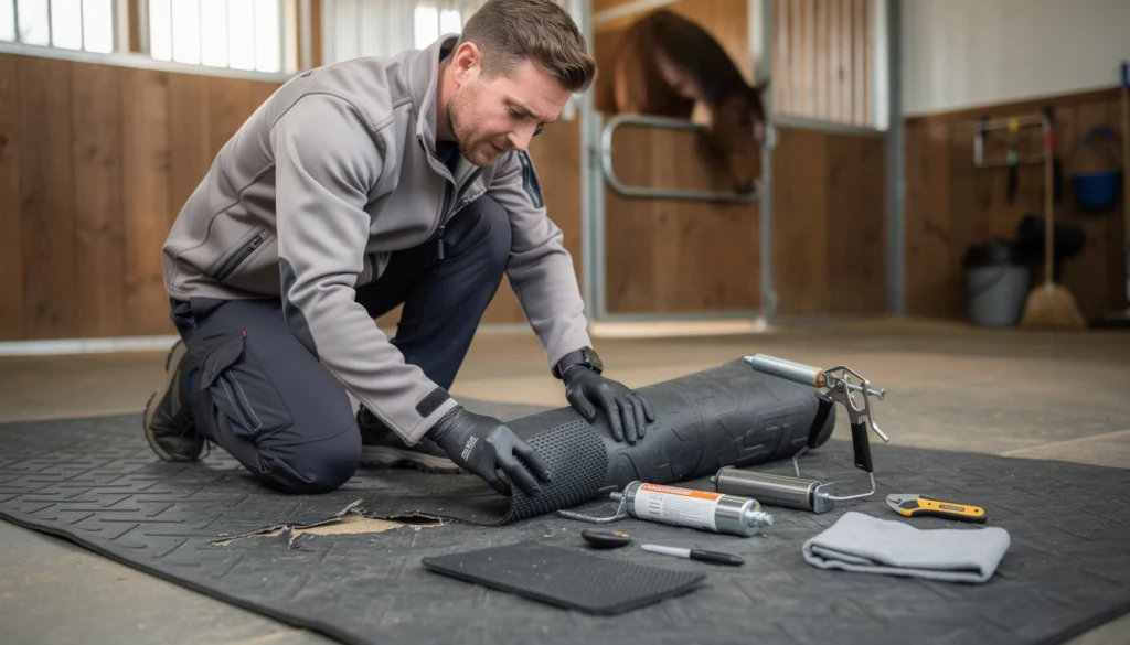 tapis de box anti-dérapants